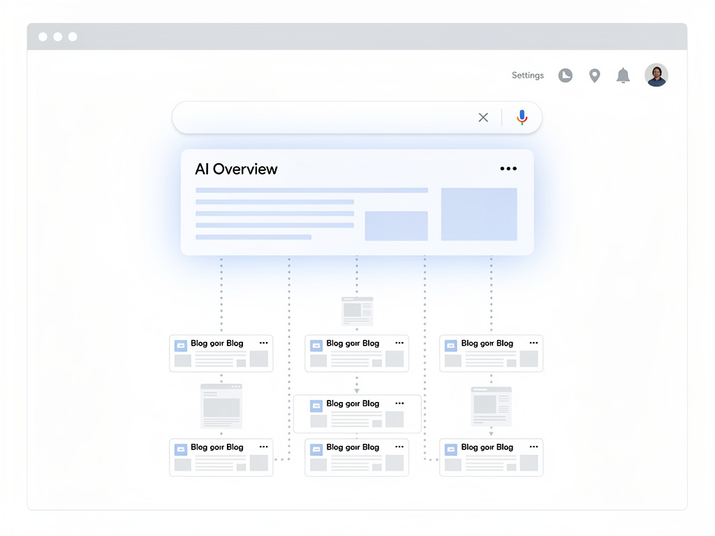 Introdução sobre como o Google AI Overviews funciona e seleciona conteúdos para citar