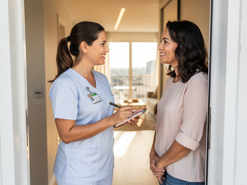 Seção sobre o que combinar antes da primeira visita como contratar diarista confiável