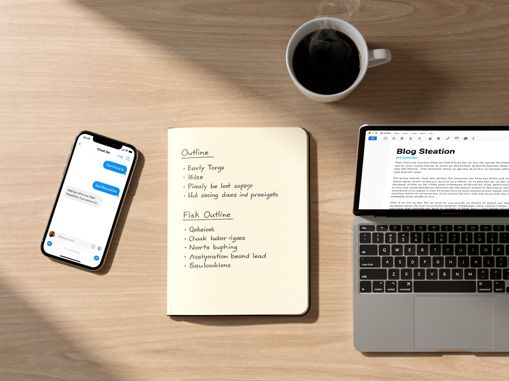 Apresentação de um fluxo prático e simples para começar a usar IA na criação de posts de blog ainda essa semana.